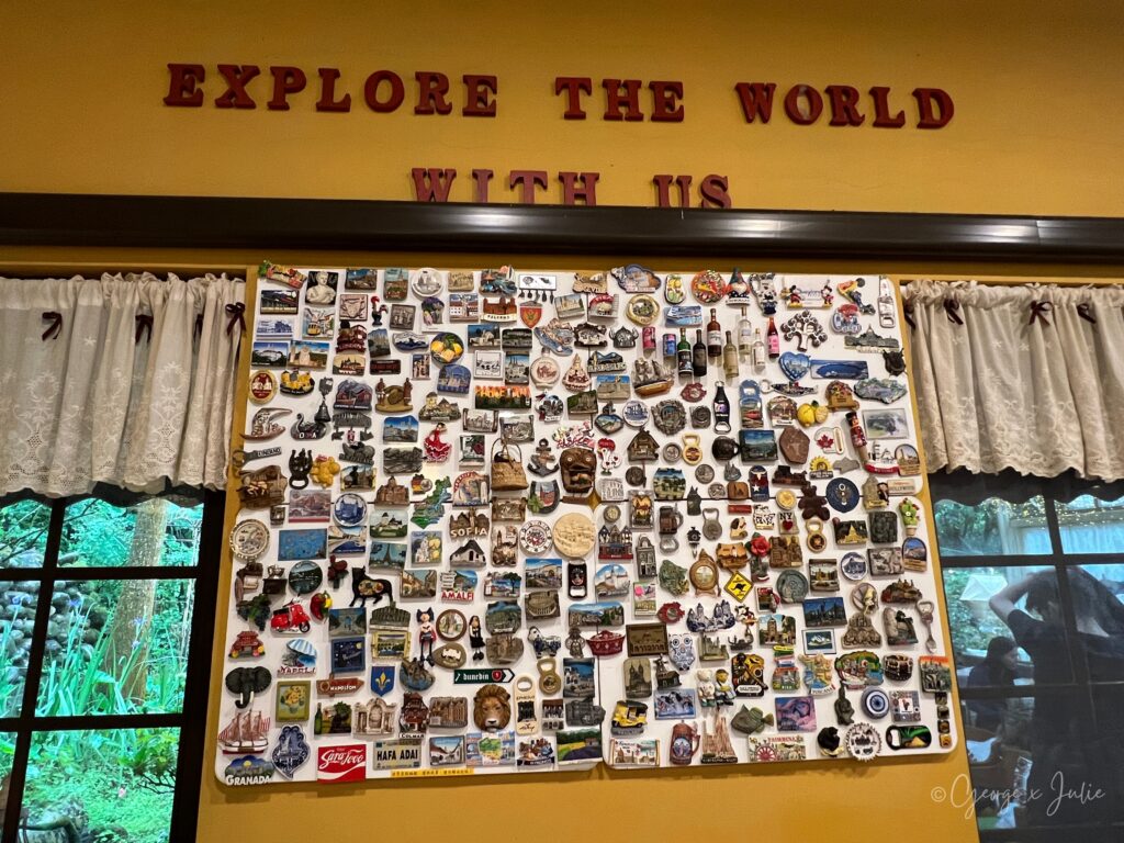 南法玫瑰莊園世界磁鐵牆 Explore the World with Us