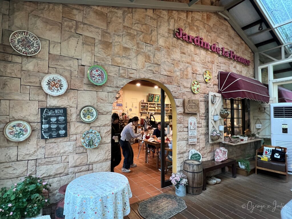 南法玫瑰莊園店外觀 Jardin de la France 法式花園招牌