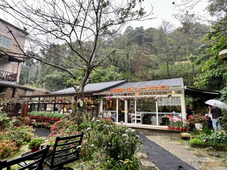 南法玫瑰莊園花園玻璃屋全景外觀｜大溪景觀餐廳