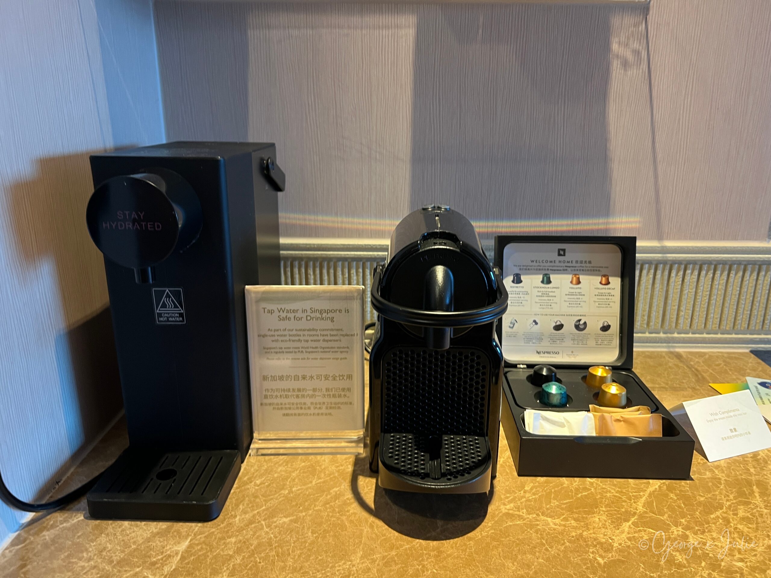 Nespresso 咖啡機與飲水機