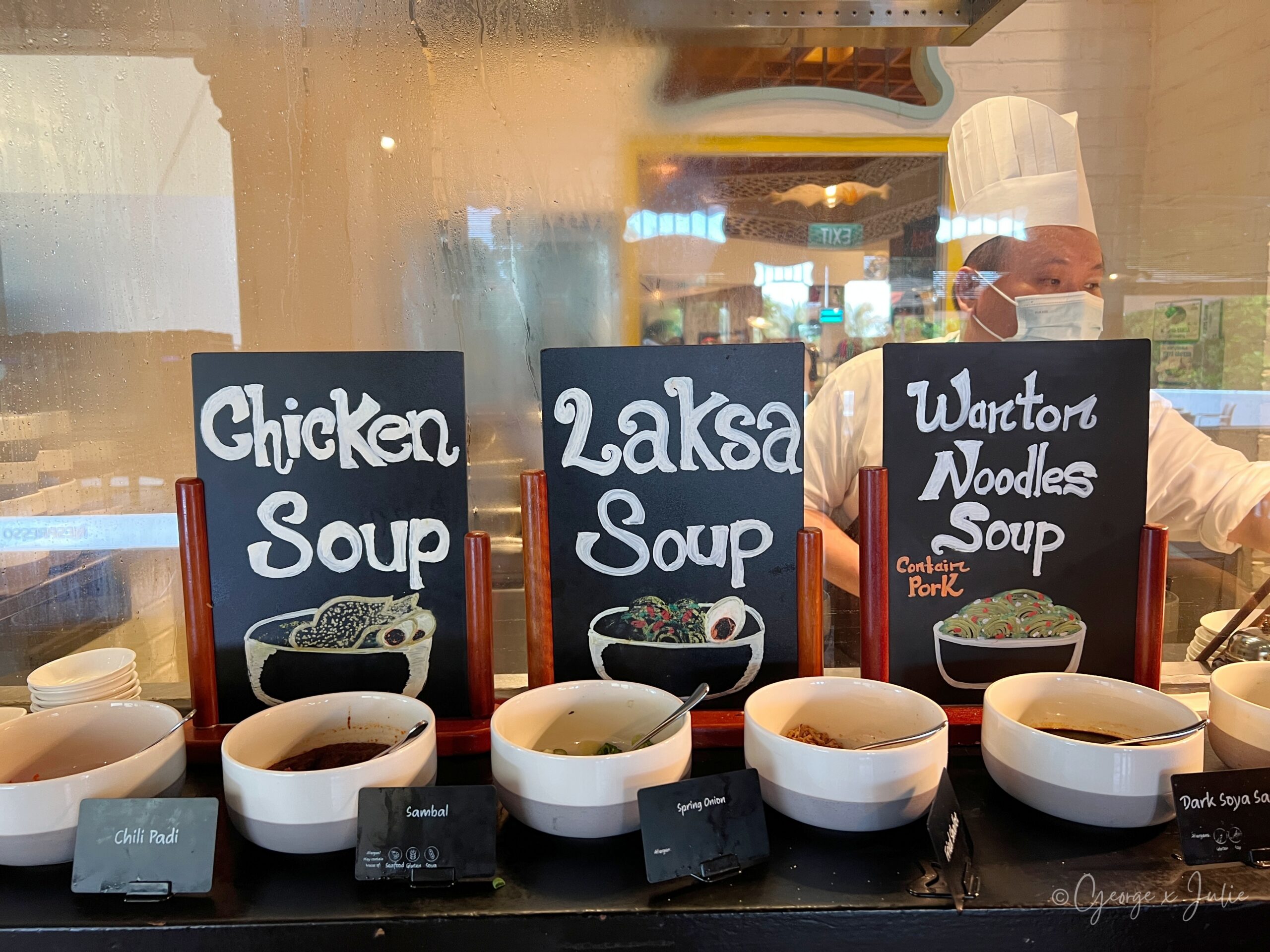 Laksa / Chicken / Wanton Noodles 湯底選擇