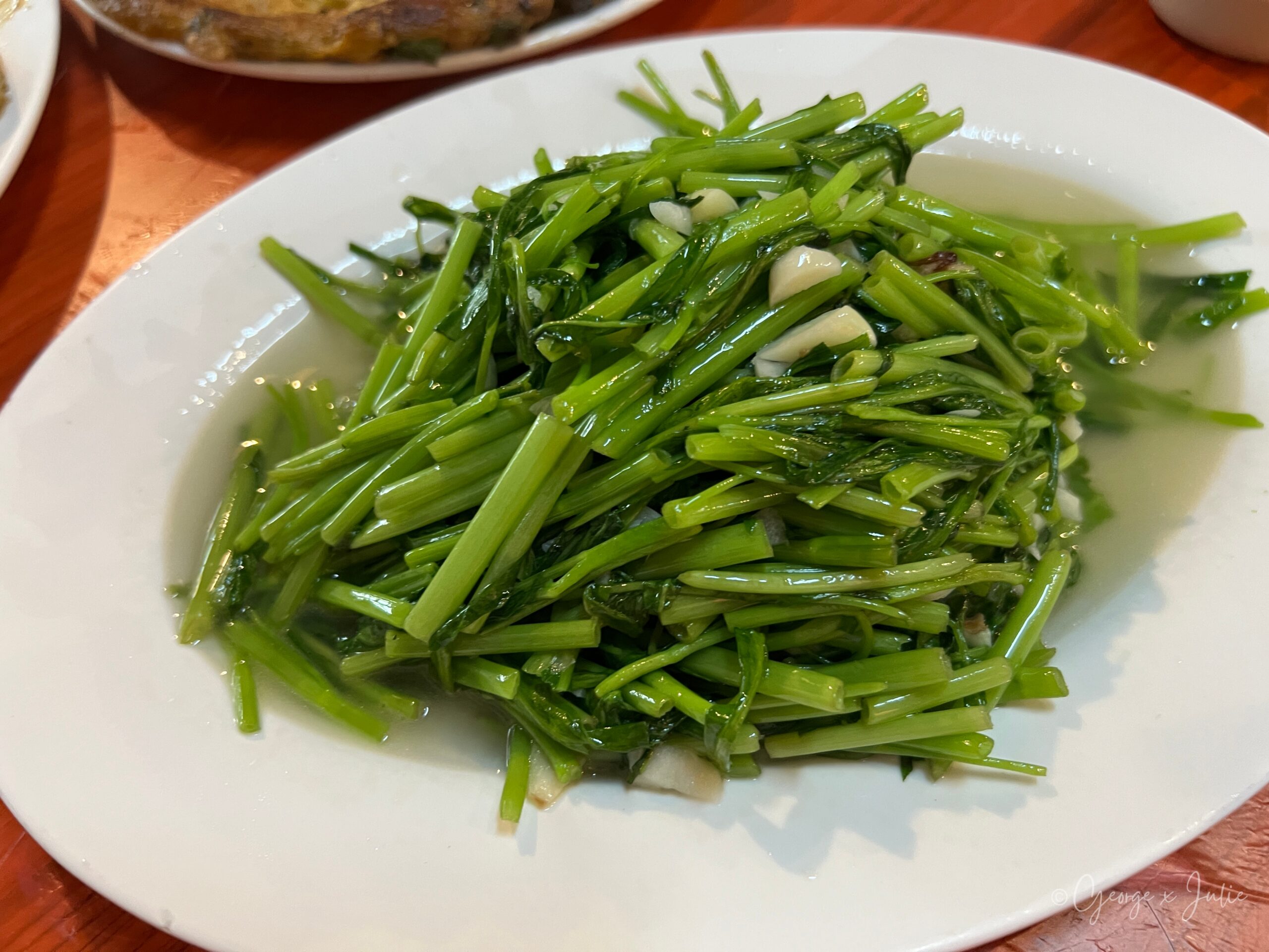 土埆厝復古小館炒空心菜