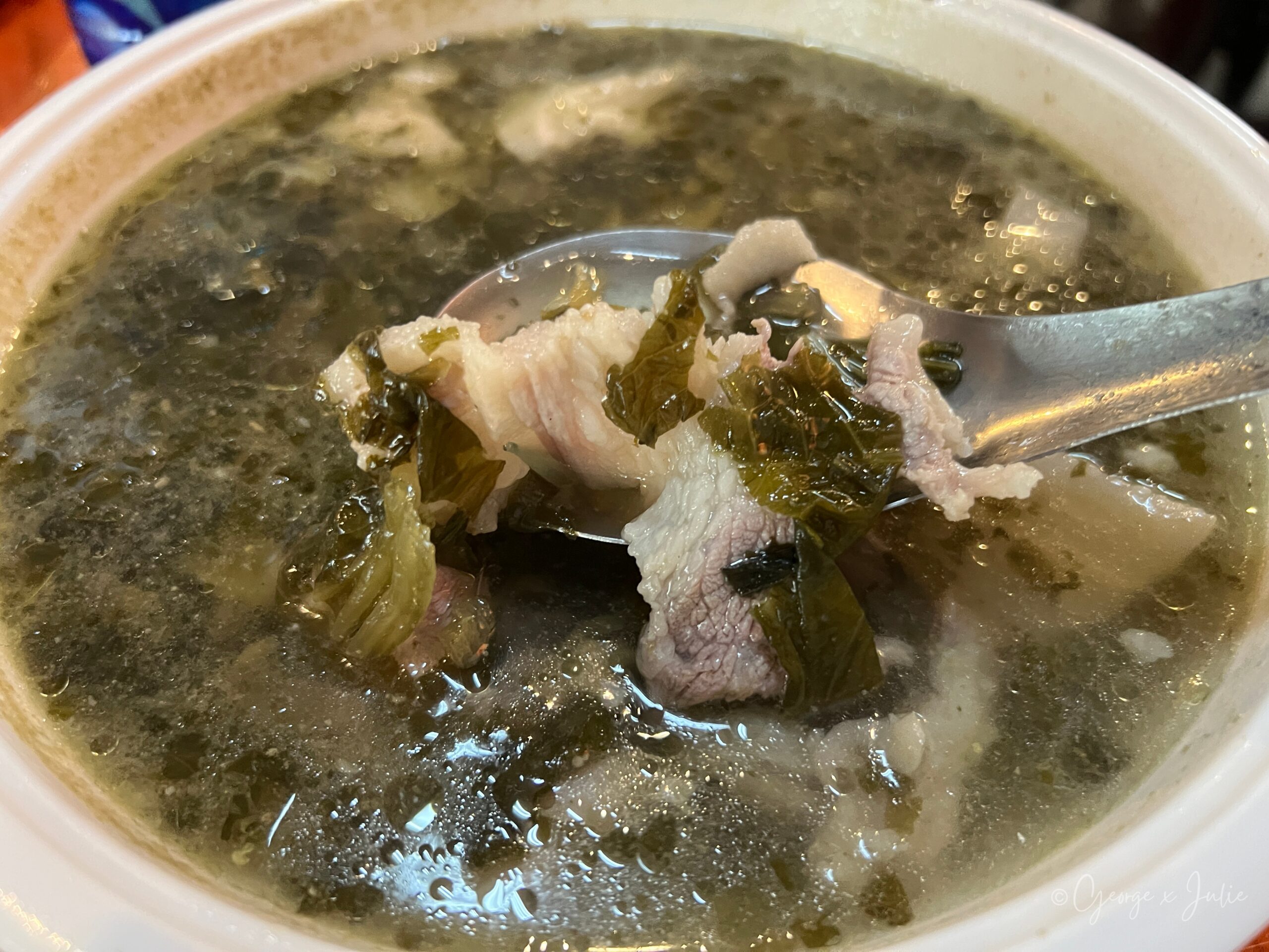 土埆厝復古小館福菜湯