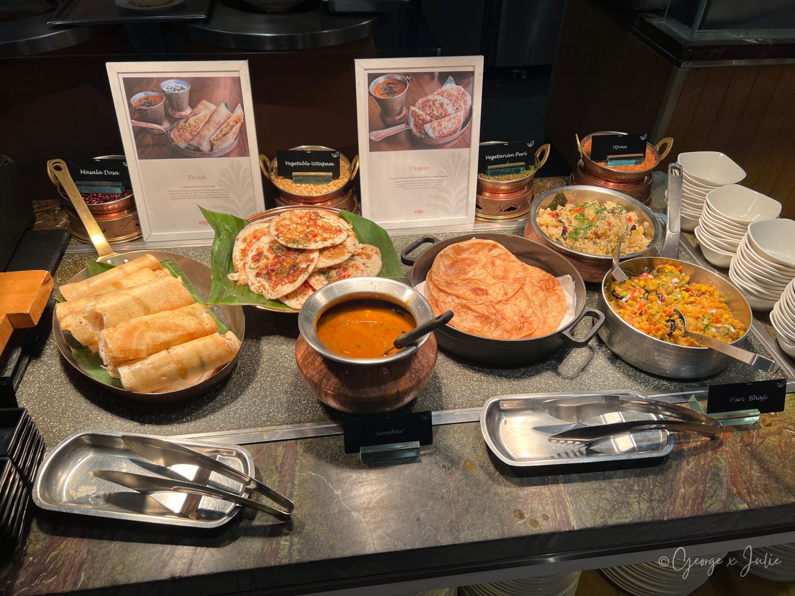 Edge 自助早餐印度料理區