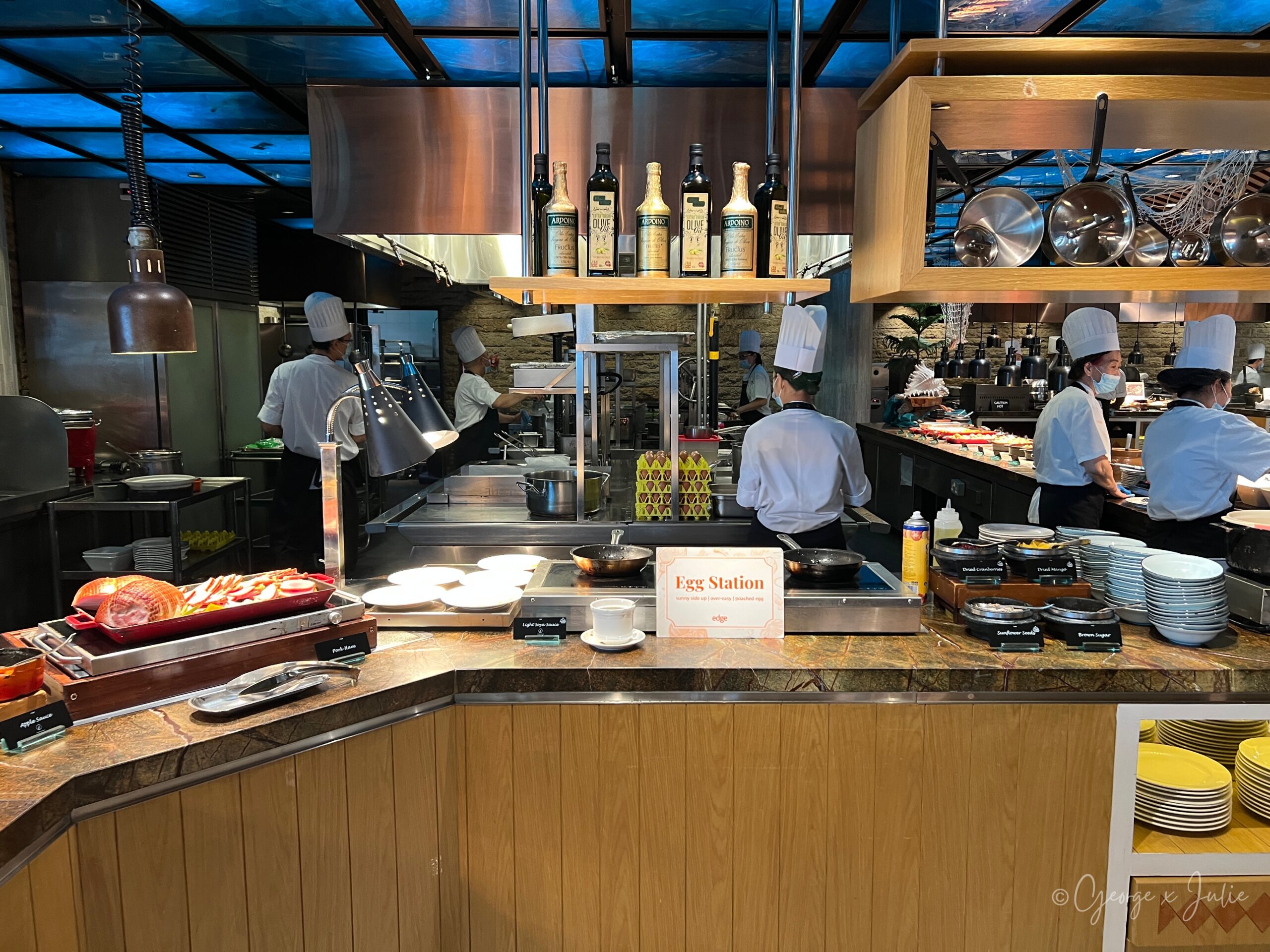 Edge 自助早餐 Egg Station 現做蛋料理